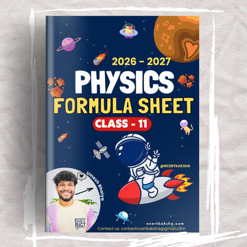 Class 11 Physics Handwritten Notes – CBSE 2026-27 | Formula Sheet & Chapter-wise Notes — cover page
