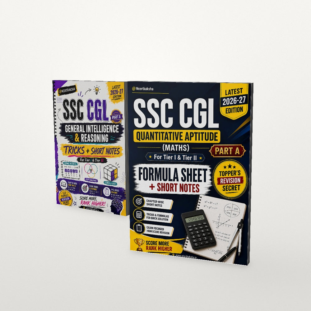 SSC CGL Maths + Reasoning Book Combo 2026-27 — both books, 56 chapters