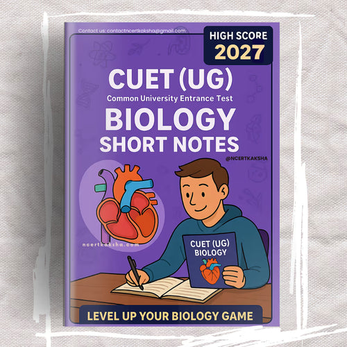 CUET Biology Handwritten Notes CUET UG 2026-27 - Cover