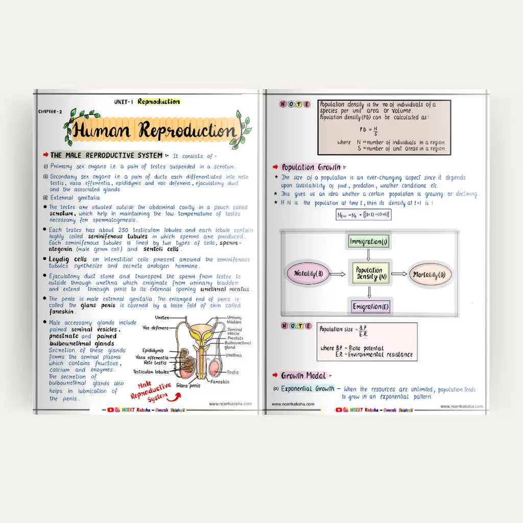 CUET Biology Book / Topper's Notes / Notes/ Short Notes