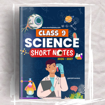 Class 9 Science Handwritten Notes – CBSE 2026-27 | Colored Diagrams & Chapter-wise Short Notes — cover page