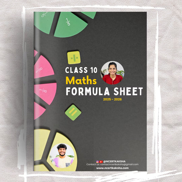 Class 10 Maths Formula Sheet / Book | Class 10 Maths Topper's Notes