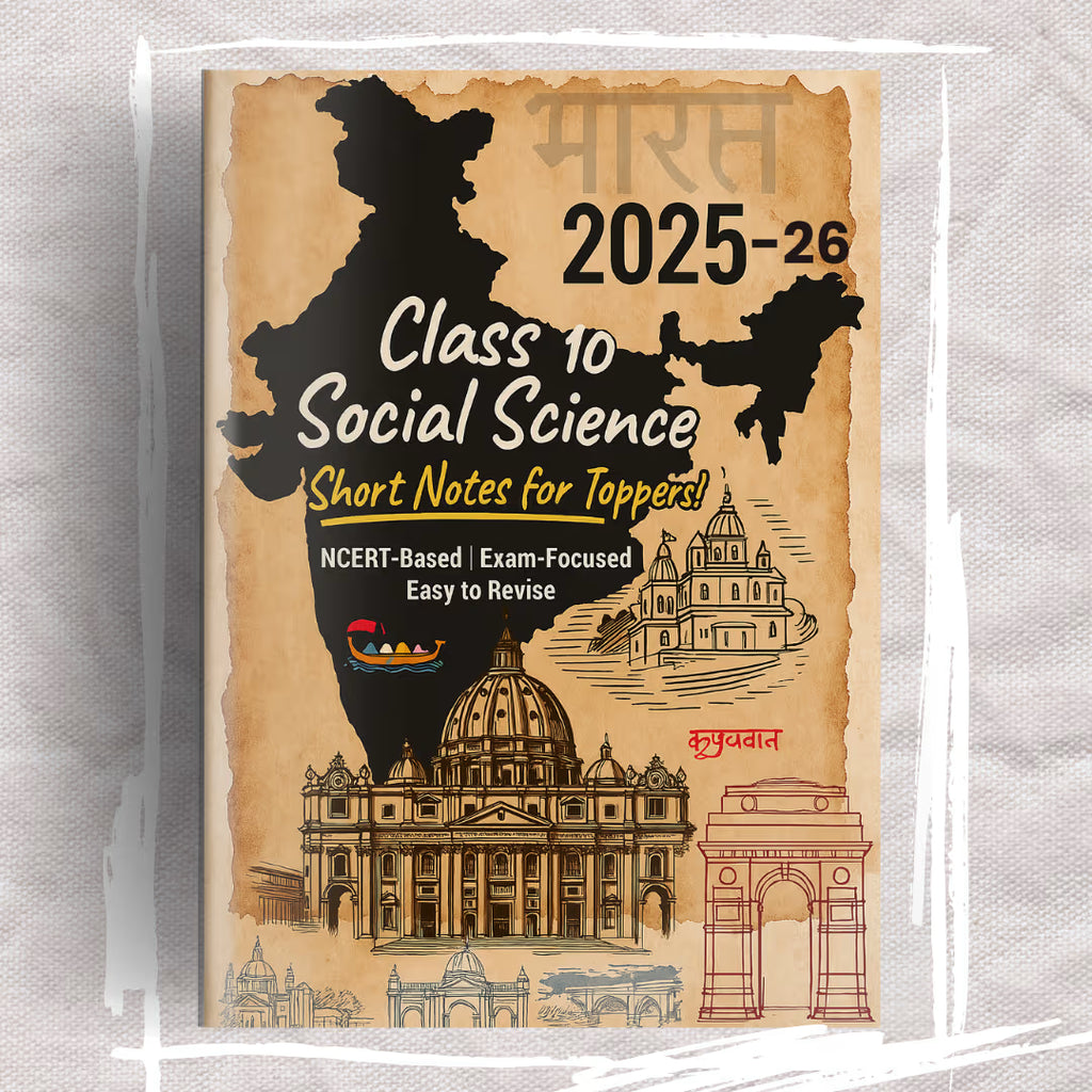 Class 10 Social Science Formula Sheet / Book | Class 10 SST Topper's Notes