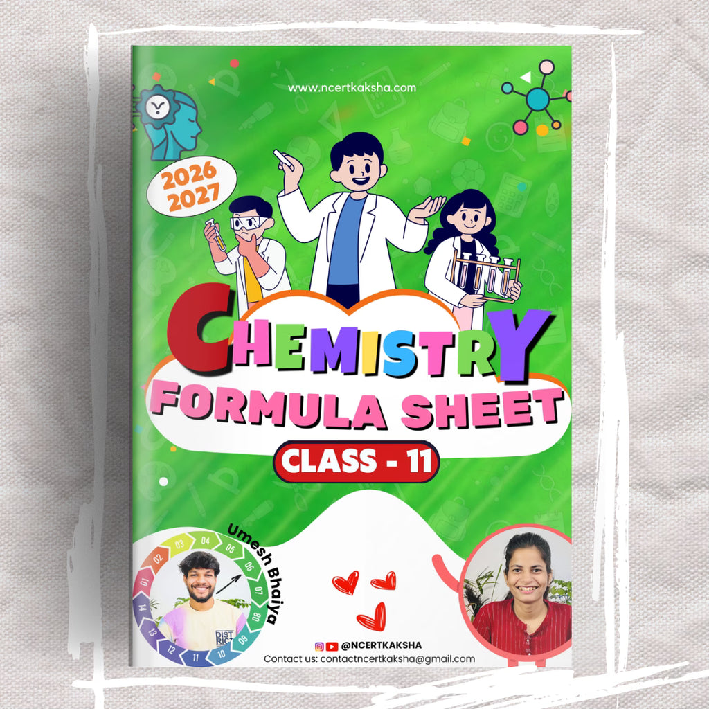 Class 11 Chemistry Handwritten Notes CBSE 2026-27 - Cover