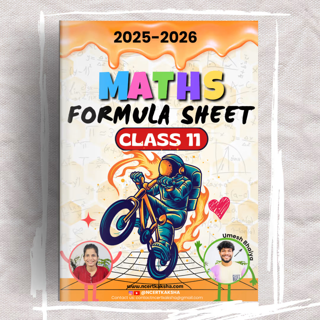 Class 11 Mathematics Formula Sheet / Book | Class 11 Maths Topper's Notes  