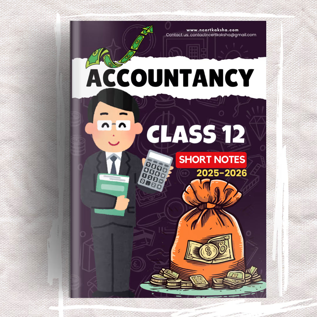 Class 12 Accountancy short Notes / Book