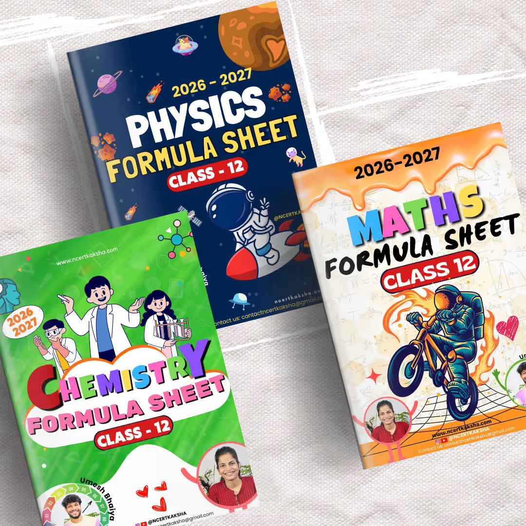 Class 12 Physics Formula Sheet / Book / Topper's Notes 2026-2027 by Ncert kaksha