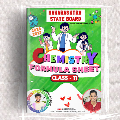 Class 11 Chemistry Short Notes book cover Maharashtra Board NCERT Kaksha