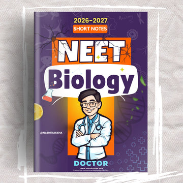 NEET Biology Handwritten Short Notes – NEET UG 2026-27 | Colored Diagrams & Chapter-wise — cover page