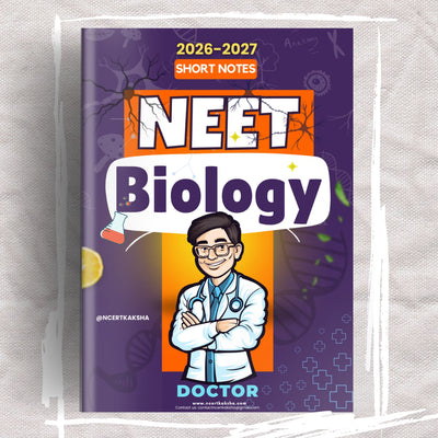 NEET Biology Short Notes book cover NCERT Kaksha