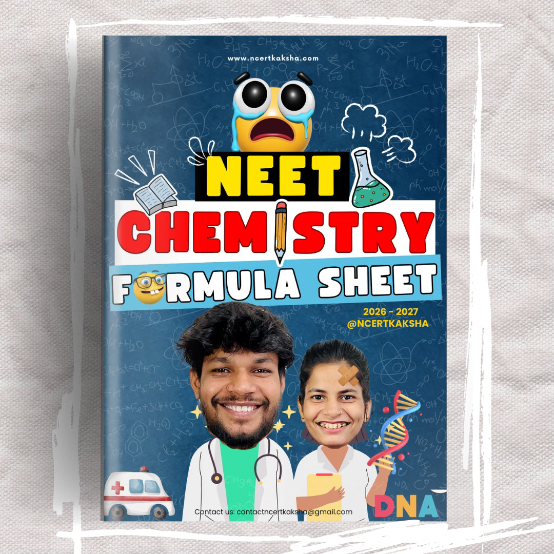 NEET Physics, Chemistry & Biology (PCB Combo) Formula Sheet / Book / Topper's Notes / Short Notes / NEET Exam