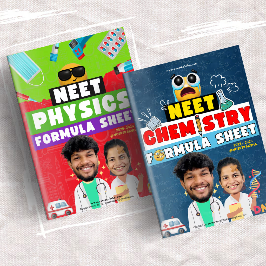 NEET Physics Chemistry Formula Sheet Notes