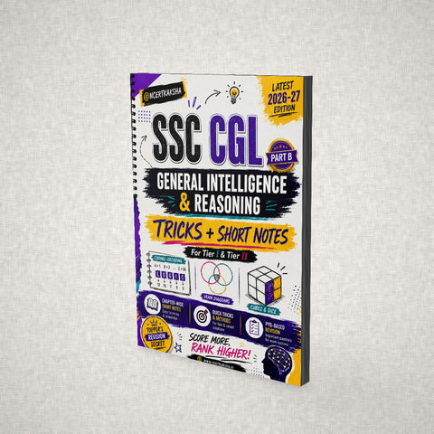SSC CGL Reasoning Book Part B — Non-Verbal Reasoning chapters