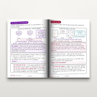Inside pages — Dice & Cube and Paper Folding chapter notes