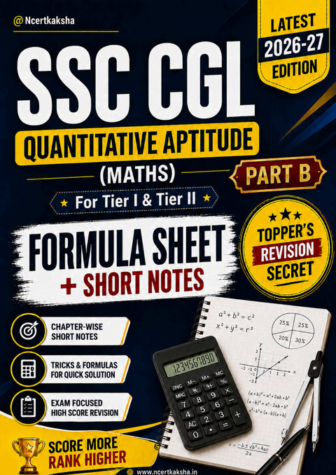 SSC CGL Maths Book 2026-27 — maths partB cover