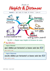 SSC CGL Maths Book 2026-27 — maths sample 17 Heights Distances