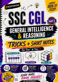 SSC CGL Reasoning Book 2026-27 — reas partA cover