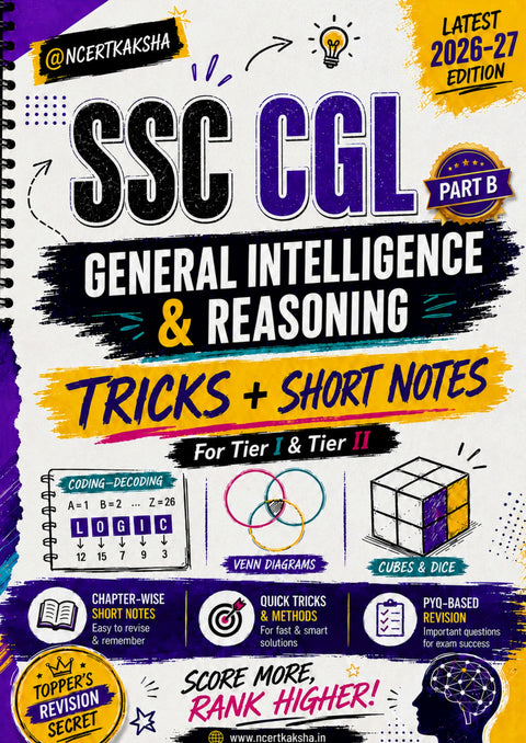 SSC CGL Reasoning Book 2026-27 — reas partB cover