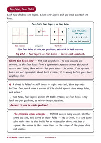 SSC CGL Reasoning Book 2026-27 — reas sample 09 Paper Folds